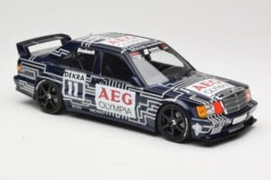 Mercedes 190E 2.5-16 EVO 1 W201 Team Snobeck #11 D. Snobeck DTM 1989 Minichamps 1:18 155893611 Metal - imaginea 4 din 6