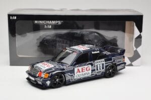 Mercedes 190E 2.5-16 EVO 1 W201 Team Snobeck #11 D. Snobeck DTM 1989 Minichamps 1:18 155893611 Metal - imaginea 6 din 6