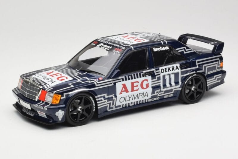 Mercedes 190E 2.5-16 EVO 1 W201 Team Snobeck #11 D. Snobeck DTM 1989 Minichamps 1:18 155893611 Metal