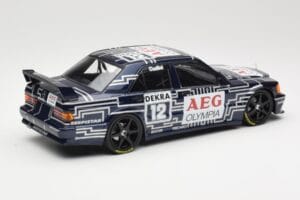 Mercedes 190E 2.5-16 EVO 1 W201 Team Snobeck #12 A. Cudini DTM 1989 Minichamps 1:18 155893612 Metal - imaginea 2 din 6