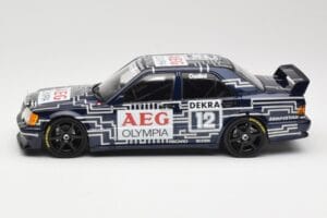 Mercedes 190E 2.5-16 EVO 1 W201 Team Snobeck #12 A. Cudini DTM 1989 Minichamps 1:18 155893612 Metal - imaginea 3 din 6