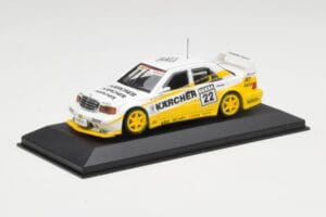 Mercedes 190E 2.5-16 Evo 2 W201 #22 MS Kärcher Schmickler DTM 1990 Minichamps 1:43 13120 Metal - imaginea 2 din 4