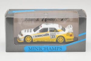 Mercedes 190E 2.5-16 Evo 2 W201 #22 MS Kärcher Schmickler DTM 1990 Minichamps 1:43 13120 Metal - imaginea 4 din 4