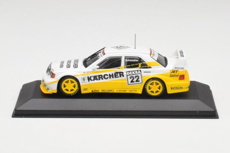 Mercedes 190E 2.5-16 Evo 2 W201 #22 MS Kärcher Schmickler DTM 1990 Minichamps 1:43 Mercedes 190E 2.5-16 Evo 2 W201 #22 MS Kärcher Schmickler DTM 1990 Minichamps 1:43 13120 Metal