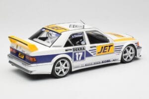 Mercedes 190E 2.5-16 EVO I W201 #17 Team MS-Jet J. van Ommen DTM 1990 Minichamps 1:18 155903617 Metal - imaginea 3 din 6