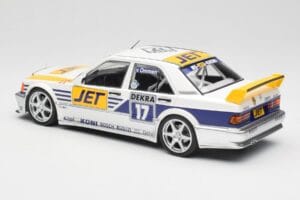 Mercedes 190E 2.5-16 EVO I W201 #17 Team MS-Jet J. van Ommen DTM 1990 Minichamps 1:18 155903617 Metal - imaginea 4 din 6