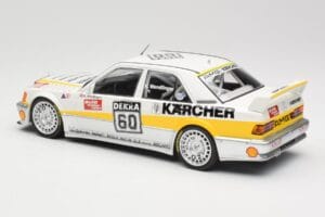 Mercedes 190E 2.5-16 EVO I W201 #60 Team AMG Mercedes K. Wendlinger DTM 1990 Minichamps 1:18 155903660 Metal - imaginea 4 din 6