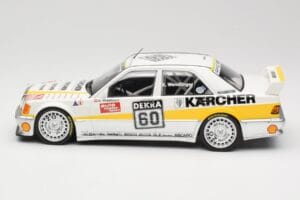 Mercedes 190E 2.5-16 EVO I W201 #60 Team AMG Mercedes K. Wendlinger DTM 1990 Minichamps 1:18 155903660 Metal - imaginea 5 din 6