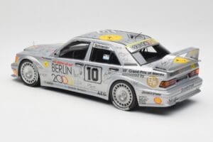 Mercedes 190E 2.5-16 EVO II W201 #10 Zung Fu B. Schneider Guia Race Macau 1992 Minichamps 1:18 155923610 Metal - imaginea 4 din 6