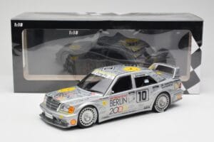 Mercedes 190E 2.5-16 EVO II W201 #10 Zung Fu B. Schneider Guia Race Macau 1992 Minichamps 1:18 155923610 Metal - imaginea 6 din 6