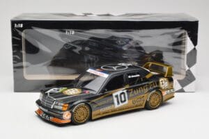 Mercedes 190E 2.5-16 EVO II W201 #10 Zung Fu N. Amorim Guia Race Macau 1991 Minichamps 1:18 155913610 Metal - imaginea 6 din 6