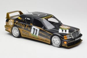 Mercedes 190E 2.5-16 EVO II W201 #11 K. Thiim Guia Race Macau 1991 Minichamps 1:18 155913611 Metal - imaginea 2 din 6