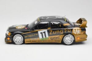 Mercedes 190E 2.5-16 EVO II W201 #11 K. Thiim Guia Race Macau 1991 Minichamps 1:18 155913611 Metal - imaginea 5 din 6