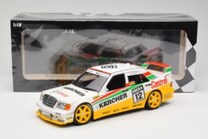 Mercedes 190E 2.5-16 EVO II W201 #12 Team Mass Schons J. van Ommen DTM 1992 Minichamps 1:18 155923612 Metal - imaginea 6 din 6