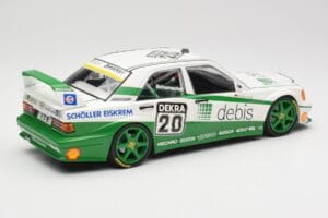 Mercedes 190E 2.5-16 EVO II W201 #20 Team Zakspeed M. Schumacher DTM 1991 Minichamps 1:18 155913620 Metal - imaginea 3 din 6