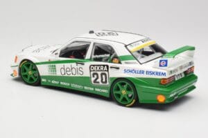 Mercedes 190E 2.5-16 EVO II W201 #20 Team Zakspeed M. Schumacher DTM 1991 Minichamps 1:18 155913620 Metal - imaginea 4 din 6