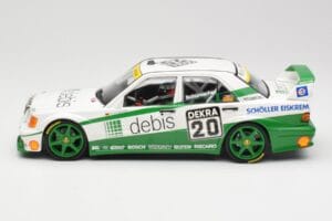 Mercedes 190E 2.5-16 EVO II W201 #20 Team Zakspeed M. Schumacher DTM 1991 Minichamps 1:18 155913620 Metal - imaginea 5 din 6