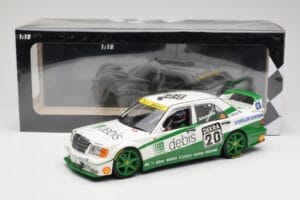 Mercedes 190E 2.5-16 EVO II W201 #20 Team Zakspeed M. Schumacher DTM 1991 Minichamps 1:18 155913620 Metal - imaginea 6 din 6