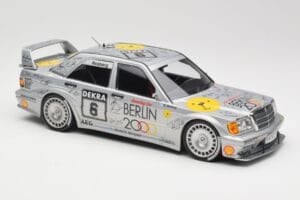 Mercedes 190E 2.5-16 EVO II W201 #6 Team AMG Mercedes K. Rosberg DTM 1992 Minichamps 1:18 155923606 Metal - imaginea 2 din 6