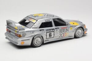 Mercedes 190E 2.5-16 EVO II W201 #6 Team AMG Mercedes K. Rosberg DTM 1992 Minichamps 1:18 155923606 Metal - imaginea 3 din 6