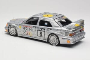 Mercedes 190E 2.5-16 EVO II W201 #6 Team AMG Mercedes K. Rosberg DTM 1992 Minichamps 1:18 155923606 Metal - imaginea 4 din 6