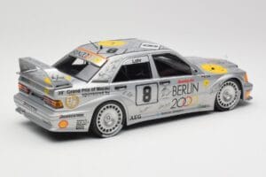 Mercedes 190E 2.5-16 EVO II W201 #8 Zung Fu E. Lohr Guia Race Macau 1992 Minichamps 1:18 155923608 Metal - imaginea 3 din 6