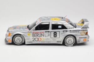 Mercedes 190E 2.5-16 EVO II W201 #8 Zung Fu E. Lohr Guia Race Macau 1992 Minichamps 1:18 155923608 Metal - imaginea 5 din 6