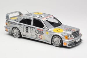 Mercedes 190E 2.5-16 EVO II W201 #9 Zung Fu K. Ludwig Guia Race Macau 1992 Minichamps 1:18 155923609 Metal - imaginea 2 din 6