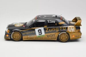 Mercedes 190E 2.5-16 EVO II W201 #9 Zung Fu K. Ludwig Guia Race Macau 1991 Minichamps 1:18 155913609 Metal - imaginea 5 din 6