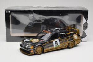 Mercedes 190E 2.5-16 EVO II W201 #9 Zung Fu K. Ludwig Guia Race Macau 1991 Minichamps 1:18 155913609 Metal - imaginea 6 din 6