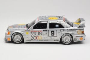 Mercedes 190E 2.5-16 EVO II W201 #9 Zung Fu K. Ludwig Guia Race Macau 1992 Minichamps 1:18 155923609 Metal - imaginea 5 din 6