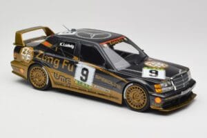 Mercedes 190E 2.5-16 EVO II W201 #9 Zung Fu K. Ludwig Guia Race Macau 1991 Minichamps 1:18 155913609 Metal - imaginea 2 din 6