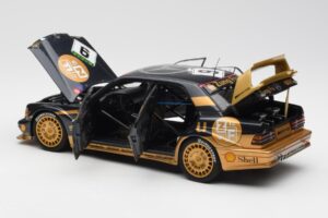 Mercedes 190E 2.5-16 Evo II #9 K. Ludwig Macau GP 3rd Place 1991 AUTOart 1:18 89135 Metal - imaginea 5 din 8