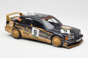 Mercedes 190E 2.5-16 Evo II #9 K. Ludwig Macau GP 3rd Place 1991 AUTOart 1:18 89135 Metal - imaginea 6 din 8