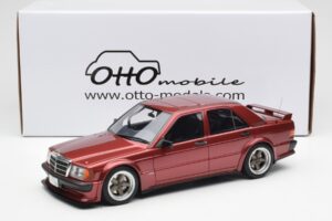 Mercedes 190E 2.5-16 W201 RAUH-Welt Republik Roșu Otto 1:18 OT1083 Rășină - imaginea 6 din 6