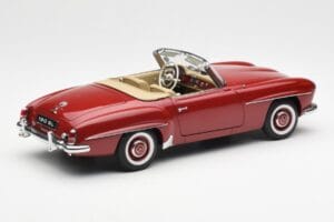 Mercedes 190SL W198 Roșu AUTOart 1:18 76116 Metal - imaginea 3 din 8