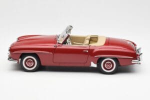 Mercedes 190SL W198 Roșu AUTOart 1:18 76116 Metal - imaginea 4 din 8