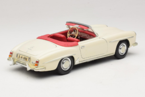 Mercedes 190SL Alb Maisto 1:18 50274 Metal - imaginea 3 din 8