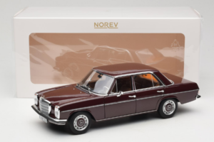 Mercedes 200 W115 Brun Roșcat Închis Norev 1:18 183778 Metal - imaginea 8 din 8