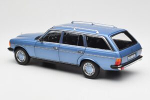 Mercedes 200 S123 T-Model Diamond Albastru Ediție Dealer Norev 1:18 B66040671 Metal - imaginea 7 din 8
