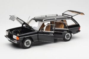 Mercedes 200 T S123 Negru Norev 1:18 183735 Metal - imaginea 2 din 8