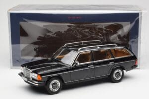 Mercedes 200 T S123 Negru Norev 1:18 183735 Metal - imaginea 8 din 8