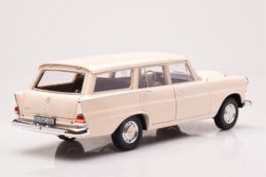 Mercedes 200 Universal W110 Crem Norev 1:18 183709 Metal - imaginea 3 din 8