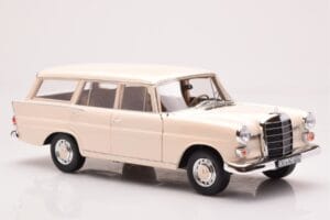 Mercedes 200 Universal W110 Crem Norev 1:18 183709 Metal - imaginea 6 din 8