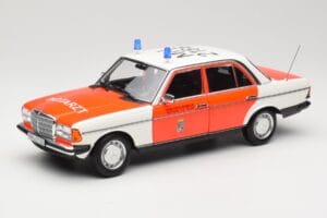 Mercedes 200 W123 Ambulanță Alb Norev 1:18 183834 Metal