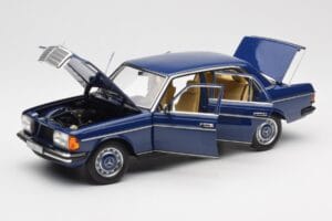 Mercedes 200 W123 Surf Albastru Norev 1:18 183710 Metal - imaginea 2 din 8