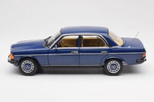 Mercedes 200 W123 Surf Albastru Norev 1:18 183710 Metal - imaginea 4 din 8