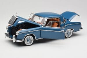 Mercedes 220 SE W128 Albastru Sun Star 1:18 3561 Metal - imaginea 2 din 8