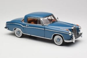 Mercedes 220 SE W128 Albastru Sun Star 1:18 3561 Metal - imaginea 6 din 8