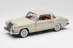 Mercedes 220 SE W128 Coupe Gri Deschis Sun Star 1:18 3568 Metal